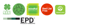 LEED_Recycled_Mindful_Declare_Greenguard_EPD Product